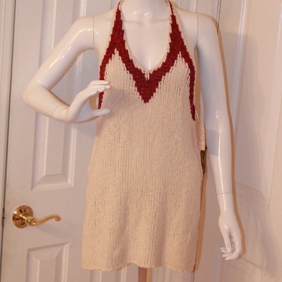 Free People "Hold On" Knitted Tunic NWT Small - Picture 4 of 6
